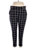 Harper Plaid Black Casual Pants Size 2X - photo 1