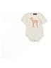 MilkBarn Graphic Ivory Short Sleeve Onesie Size 3-6 mo - photo 1