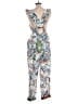 FARM Rio Print Blue Jumpsuit Size L - photo 2