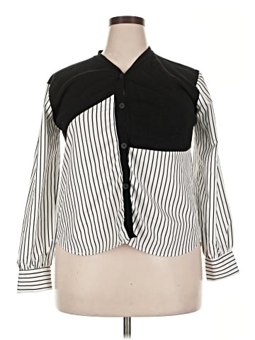 PinkyOtto 3/4 Sleeve Blouse (view 1)