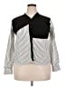 PinkyOtto Stripes Black 3/4 Sleeve Blouse Size XXL (estimated) - photo 1
