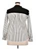 PinkyOtto Stripes Black 3/4 Sleeve Blouse Size XXL (estimated) - photo 2