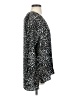 Prive 100% Polyester Animal Print Black Long Sleeve Blouse Size S - photo 4