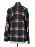 Sun & Moon Plaid Teal Cardigan Size L - photo 2