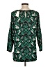 J.Crew 100% Polyester Green 3/4 Sleeve Top Size 4 - photo 2