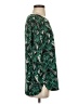 J.Crew 100% Polyester Green 3/4 Sleeve Top Size 4 - photo 4