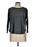 Knot Sisters Gray 3/4 Sleeve Top Size L - photo 1