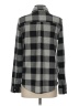 Faherty Checkered-gingham Gray Long Sleeve Blouse Size S - photo 2