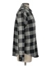 Faherty Checkered-gingham Gray Long Sleeve Blouse Size S - photo 4