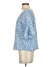 Shein Blue 3/4 Sleeve Blouse Size 4 - photo 5
