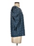 Shein 100% Polyester Blue 3/4 Sleeve Blouse Size 2 - photo 4