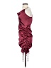Shein 100% Polyester Burgundy Cocktail Dress Size 4 - photo 5