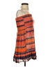 Ecote 100% Rayon Stripes Orange Cocktail Dress Size S - photo 4