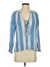 Rails Blue 3/4 Sleeve Blouse Size XS - photo 1