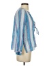 Rails Blue 3/4 Sleeve Blouse Size XS - photo 4