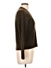 Gianni Brown Long Sleeve Top Size L - photo 4