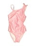 Cat & Jack Paisley Pink One Piece Swimsuit Size 2T - photo 1