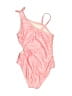 Cat & Jack Paisley Pink One Piece Swimsuit Size 2T - photo 2