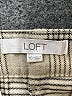 Ann Taylor LOFT Plaid Gray Casual Pants Size 10 - photo 6