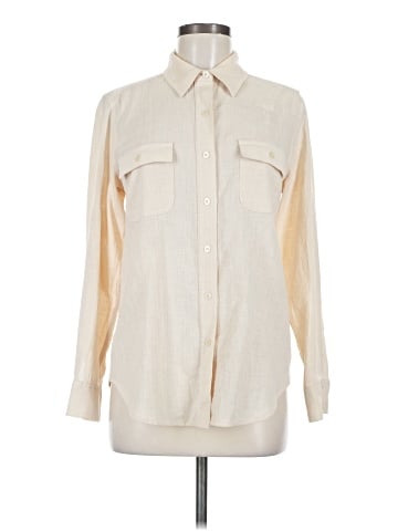 Kate Hill Long Sleeve Button-Down Shirt (view 1)
