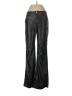 Bershka Metallic Black Casual Pants Size L - photo 1