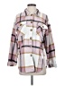 Unbranded Plaid Pink Purple Coat Size S - photo 1