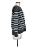 Liz Claiborne 100% Cotton Stripes Gray Pullover Sweater Size M - photo 4