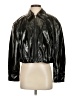 Scoop 100% Polyester Metallic Black Jacket Size S - photo 1
