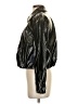 Scoop 100% Polyester Metallic Black Jacket Size S - photo 5