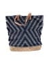 guadalupe Chevron-herringbone Blue Tan Tote One size - photo 3