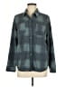 32 Degrees Plaid Teal Long Sleeve Blouse Size M - photo 1