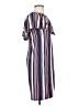 Unbranded Stripes Blue Casual Dress Size S (estimated) - photo 4
