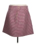 J.Crew Houndstooth Pink Wool Skirt Size 8 - photo 2