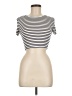 Zara Ivory Short Sleeve Turtleneck Size M - photo 1