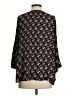 Ann Taylor 100% Polyester Black 3/4 Sleeve Blouse Size S - photo 2