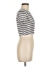 Zara Ivory Short Sleeve Turtleneck Size M - photo 4