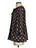 Ann Taylor 100% Polyester Black 3/4 Sleeve Blouse Size S - photo 5