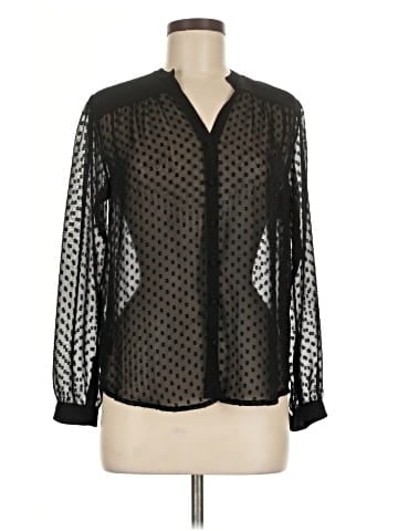 Ann Taylor Long Sleeve Blouse (view 1)