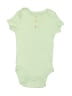 Le Top Solid Green Short Sleeve Onesie Size 3-6 mo - photo 1