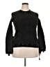 Fraze 100% Cotton Black Pullover Sweater Size 18 - photo 1
