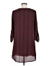 Lush 100% Polyester Chevron-herringbone Burgundy Casual Dress Size M - photo 2