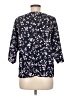 Unbranded 100% Polyester Blue 3/4 Sleeve Blouse Size M - photo 2