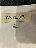 Taylor 100% Polyester Paisley Blue Casual Dress Size 10 - photo 6