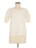 Cuddle Knit 100% Cotton Ivory Pullover Sweater Size M - photo 1