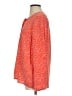 Joie 100% Silk Orange Long Sleeve Silk Top Size S - photo 5