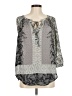 Daniel Rainn Gray 3/4 Sleeve Blouse Size M (estimated) - photo 1