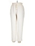 Unbranded 100% Polyester Chevron-herringbone Ivory Casual Pants Size XL - photo 1