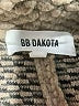 BB Dakota Chevron-herringbone Tan Blazer Size S - photo 6