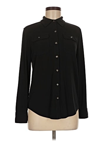 Lauren by Ralph Lauren Long Sleeve Button-Down Shirt (view 1)
