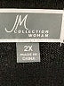 JM Collection Black Cardigan Size 2X - photo 7
